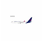 B737-800W China United Airlines new livery B-7372 1:200 winglets