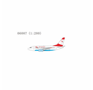 NG Models B737-600 Austrian Airlines OE-LNM 1:200 with stand