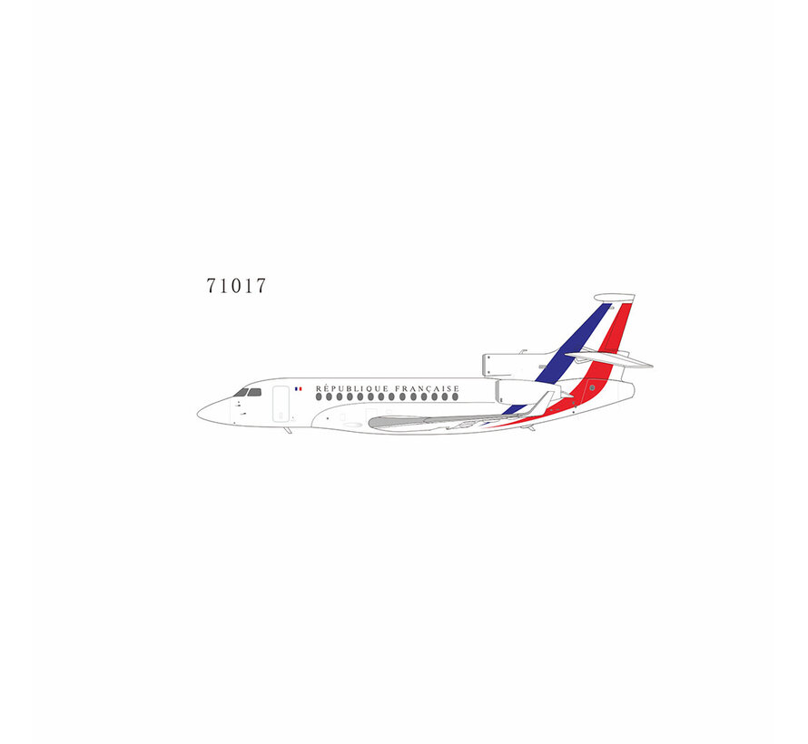 Falcon 7X Republique Francaise French Air Force Armee de L'Air F-RAFB 1:200 (2nd)
