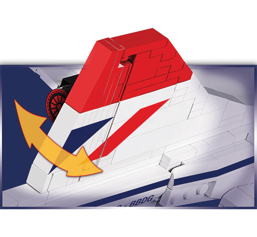 British Airways Concorde 455 PCS 1:95 Scale