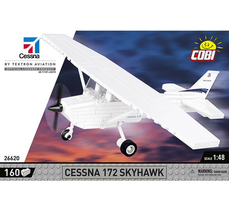 Cessna C172 Skyhawk 160 Pieces 1:48 Scale