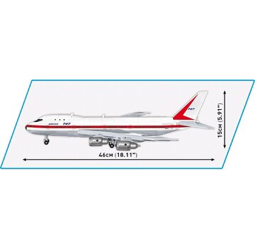 Cobi Boeing B747 First Flight 1051 PCS 1:144 Scale