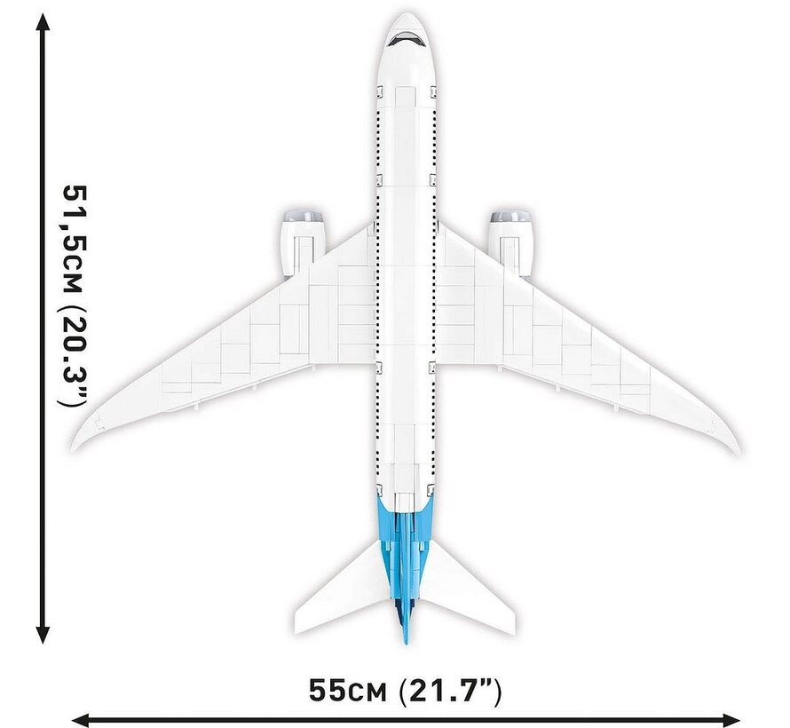 Boeing 787 Dreamliner 836 PCS 1:110 Scale