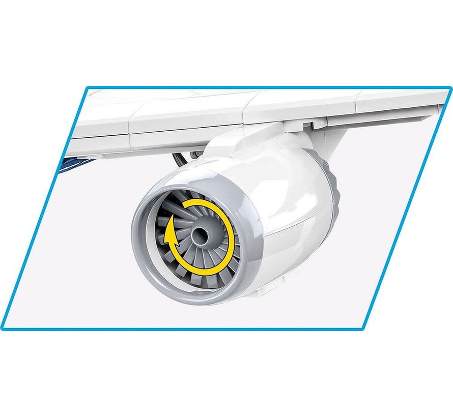 Boeing 787 Dreamliner 836 PCS 1:110 Scale