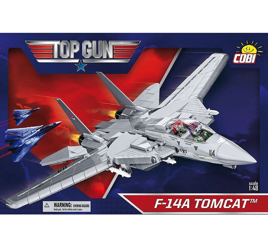 Top Gun F-14a Tomcat 757 PCS 1:48 Scale