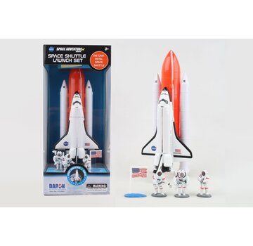 Daron WWT Playset Space Shuttle Full Stack Launch Set
