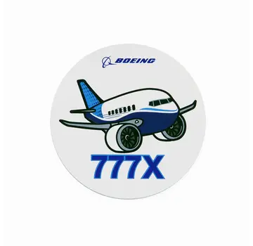 Boeing Store 777 Pudgy Plane Sticker