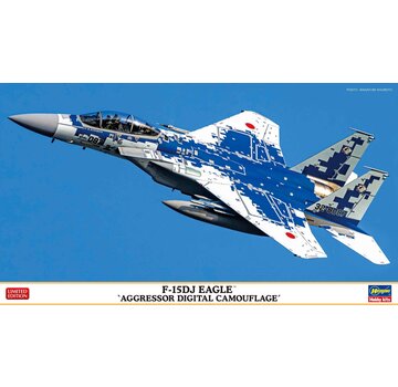 Hasegawa F15DJ Eagle "Aggressor Digital Camouflage" 1:72