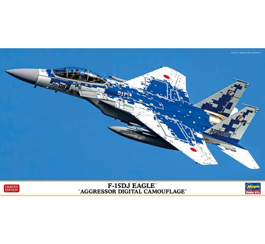 F15DJ Eagle "Aggressor Digital Camouflage" 1:72