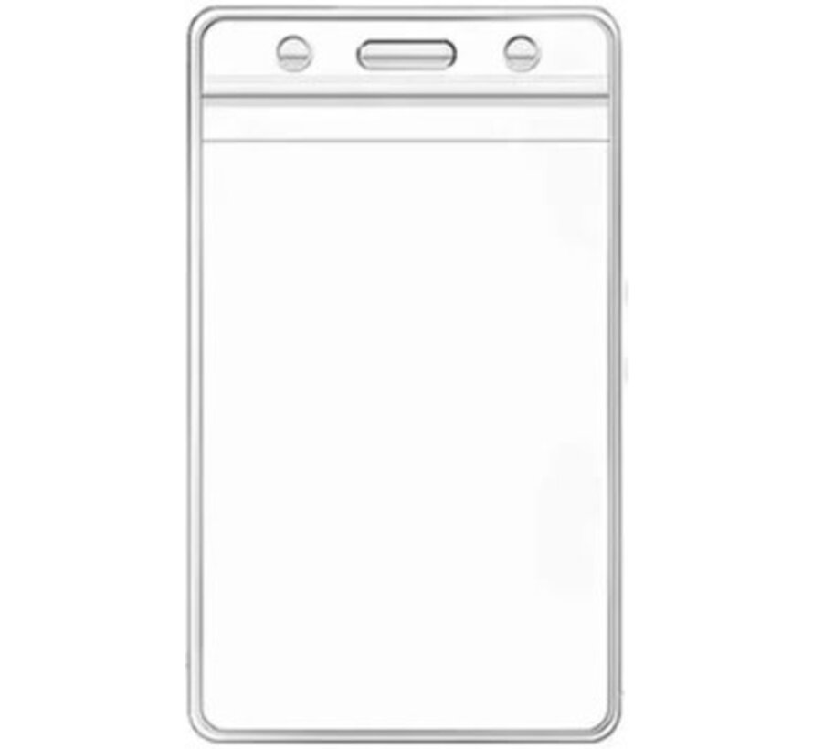 Soft waterproof resealable ID Holder