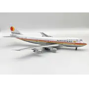 InFlight B747-100 National Airlines Sun King livery N77773 1:200 polished with stand