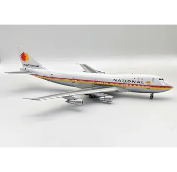 InFlight B747-100 National Airlines Sun King livery N77773 1:200 polished with stand