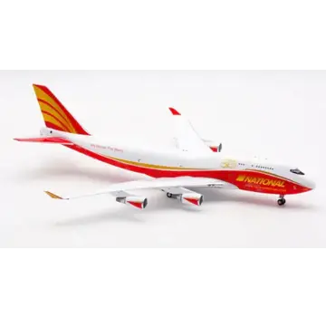 InFlight B747-400BCF National 30th Anniversary N936CA 1:200 with stand
