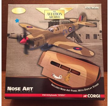 Corgi P40E Kittyhawk No.3 Sqn RAAF, Bobby Gibbes, Egypt 1942 1:72 *Collection Sale