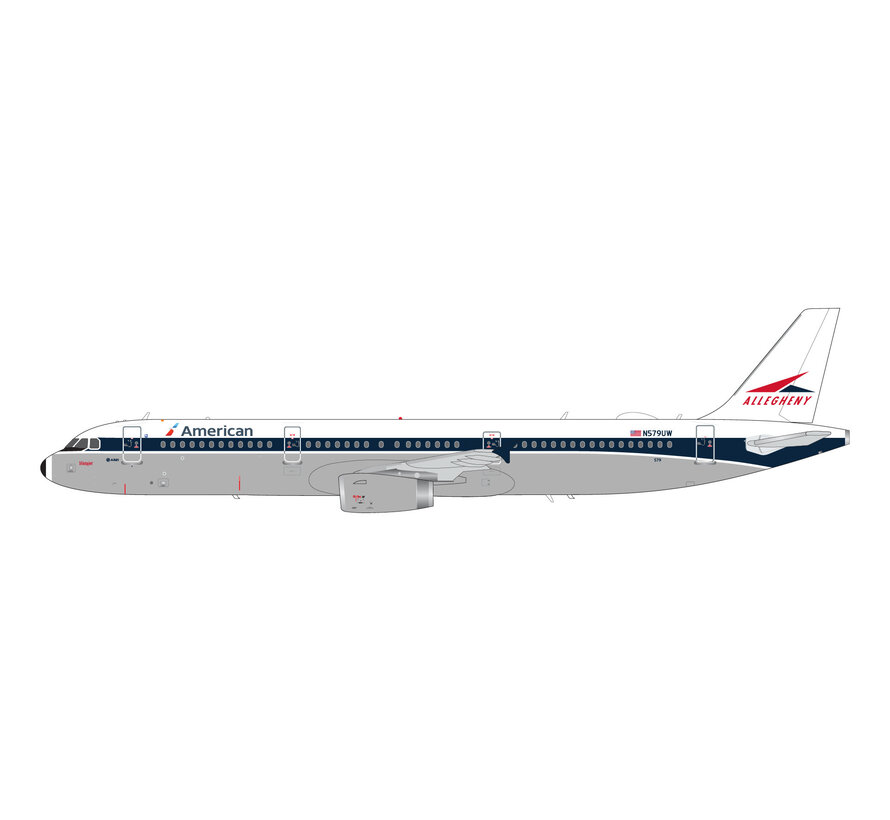 A321 American Airlines Allegheny Heritage Livery N579UW 1:200