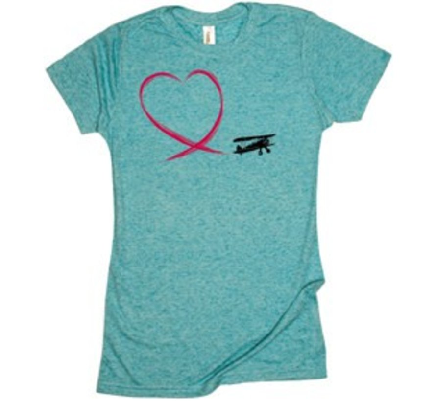 Flying Heart Ladies T-Shirt