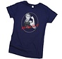Rosie the Riveter We Can Do It Ladies T-shirt navy