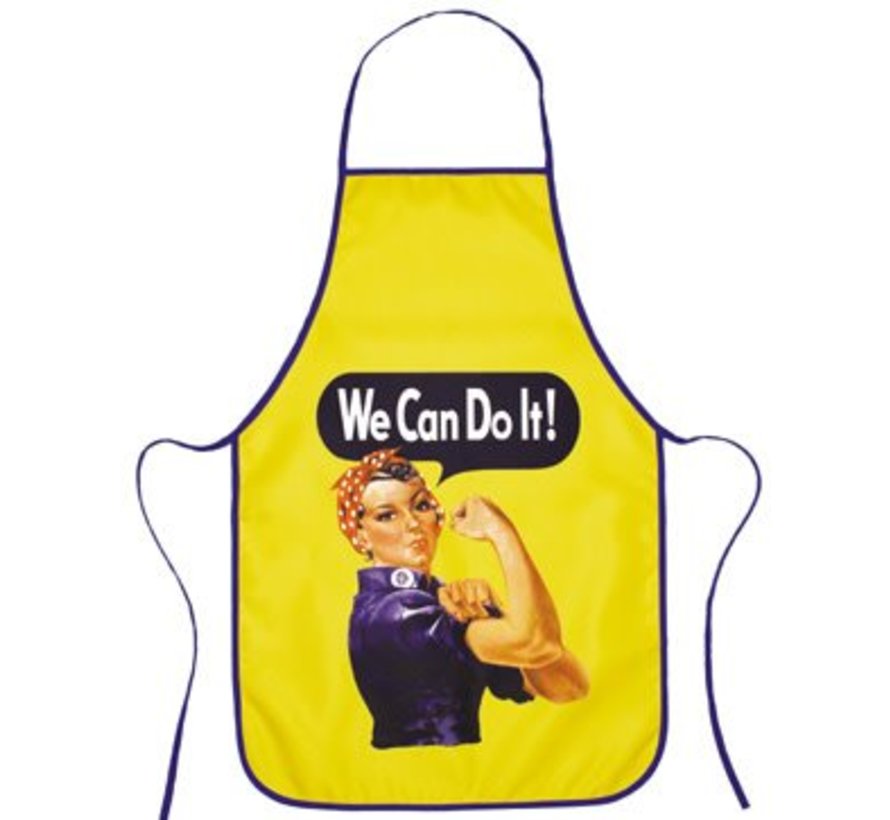 Apron Rosie the Riveter WE Can Do It