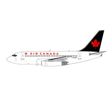 3D Design Deck B737-200 Air Canada 1993 green tail livery C-GQCP 1:200 (3d printed resin)