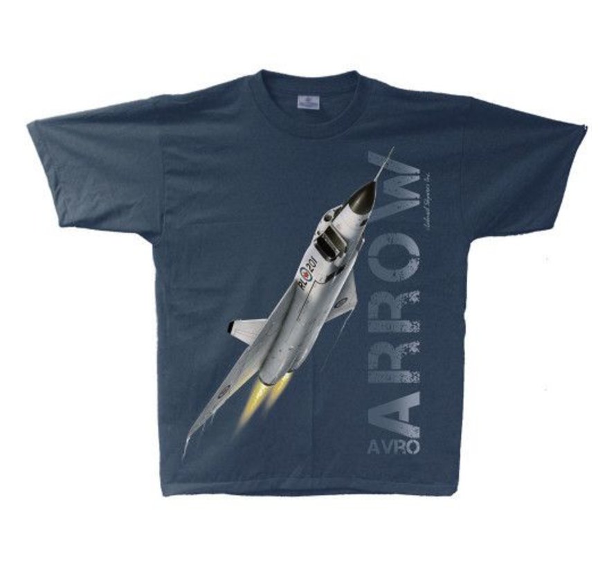 Avro Arrow Adult T-Shirt Navy