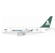 InFlight A318 Mexicana green tail XA-UBQ 1:200 +New Arrival+