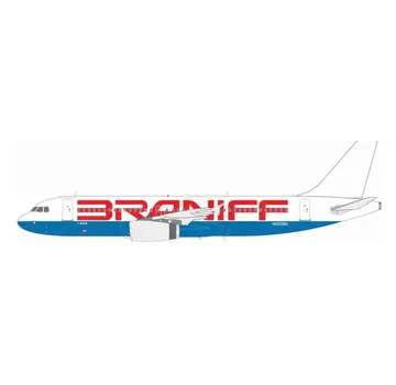 InFlight A320 Braniff International Airways N905BN 1:200 with stand  +NSI+