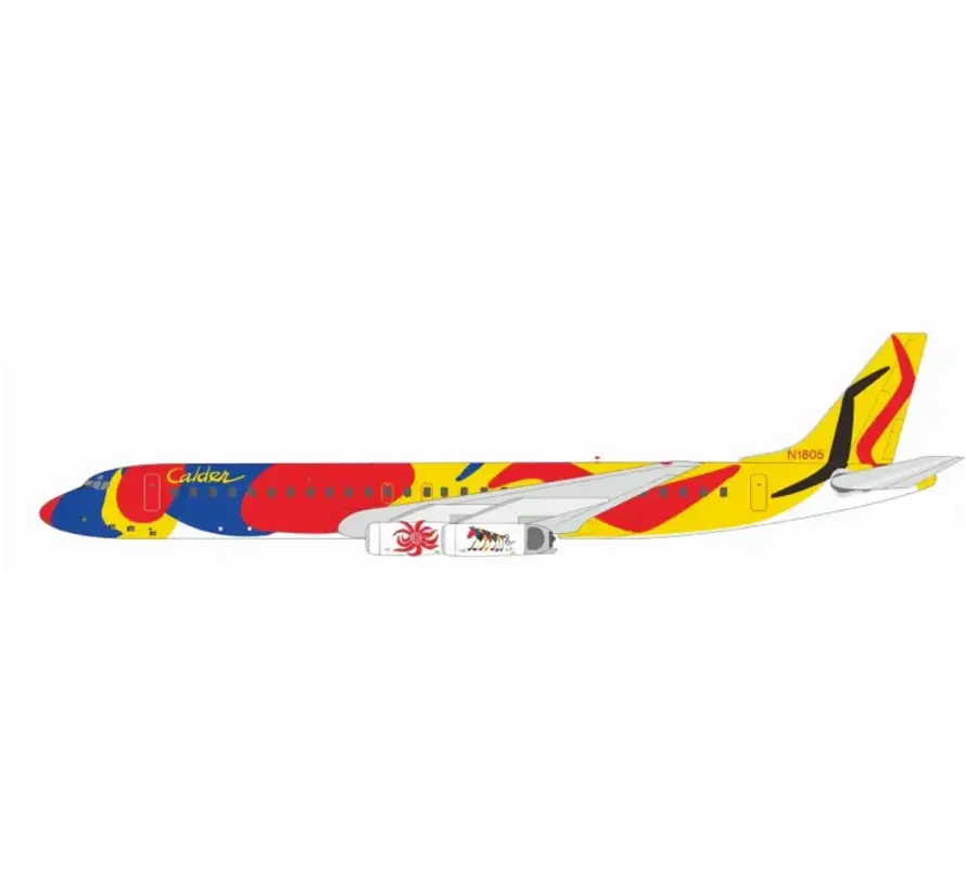 DC-8-62 Braniff International Airways CALDER N1805 with stand 1:200 *Pre-Order