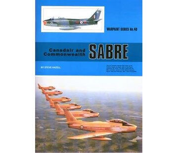 Warpaint Canadair & Commonwealth Sabre: Warpaint #40 softcover