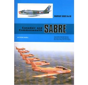 Warpaint Canadair & Commonwealth Sabre: Warpaint #40 softcover