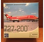B727-200 Braniff 'Flying colours' Red  N409BN 1:400 *Collection Sale