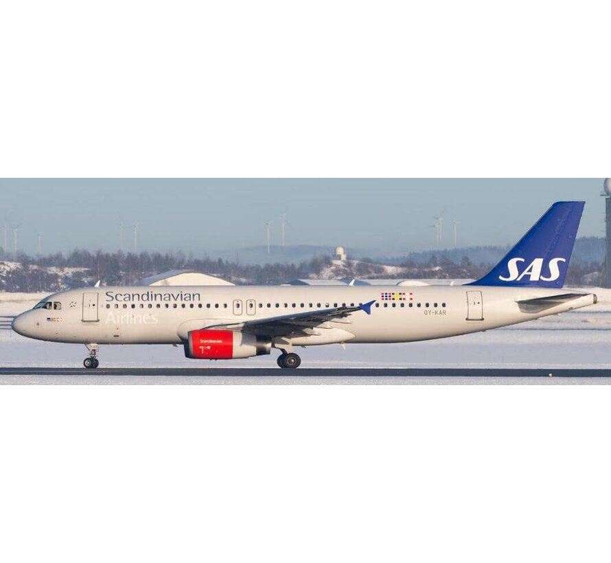A320 SAS Scandinavian Airlines 1998 livery OY-KAR 1:400 +pre-order+