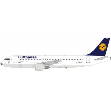 JFOX A320 Lufthansa Football Nose D-AIQL 1:200 With Stand