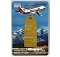 B747-200F Kalitta Air N748CK gold aircraft skin tag