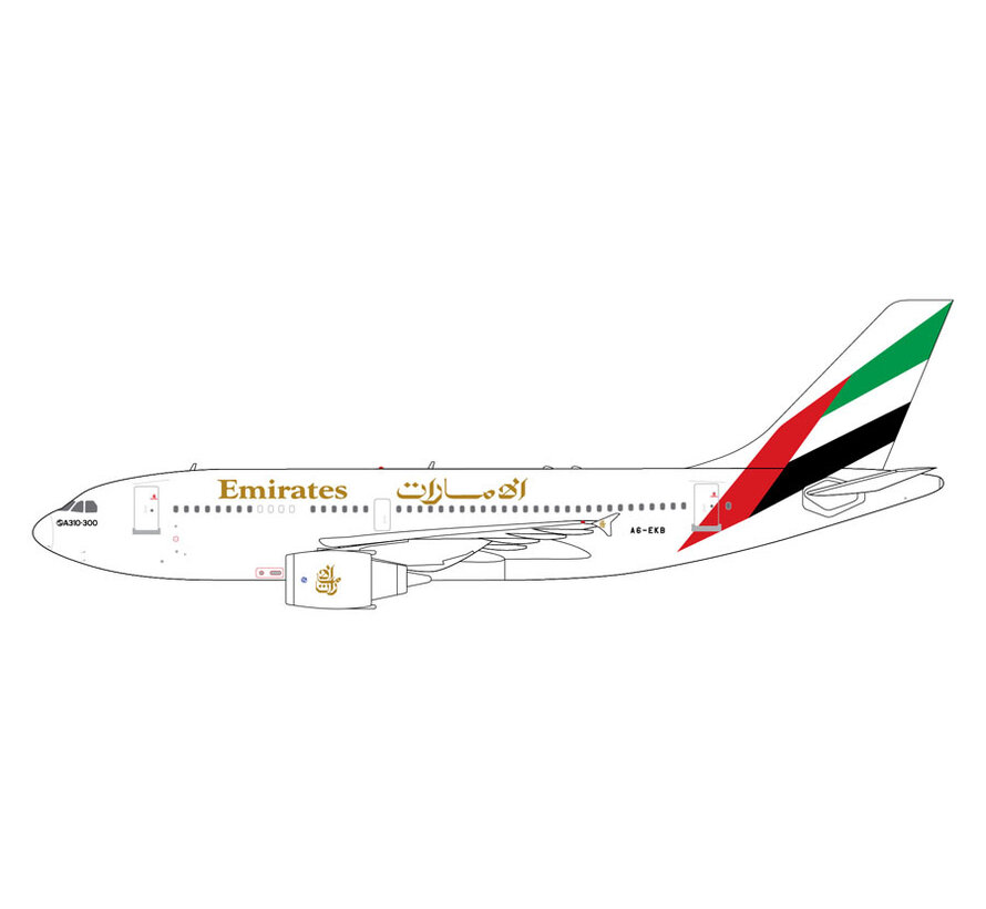 A310-300 Emirates A6-EKB 1:400