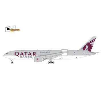 Gemini Jets B777LRF Qatar Airways A7-BFT 1:400 Interactive Series