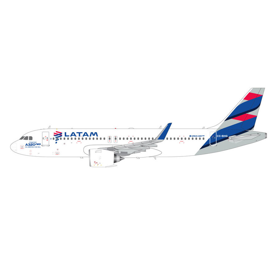 A320neo LATAM Airlines CC-BHG 1:200