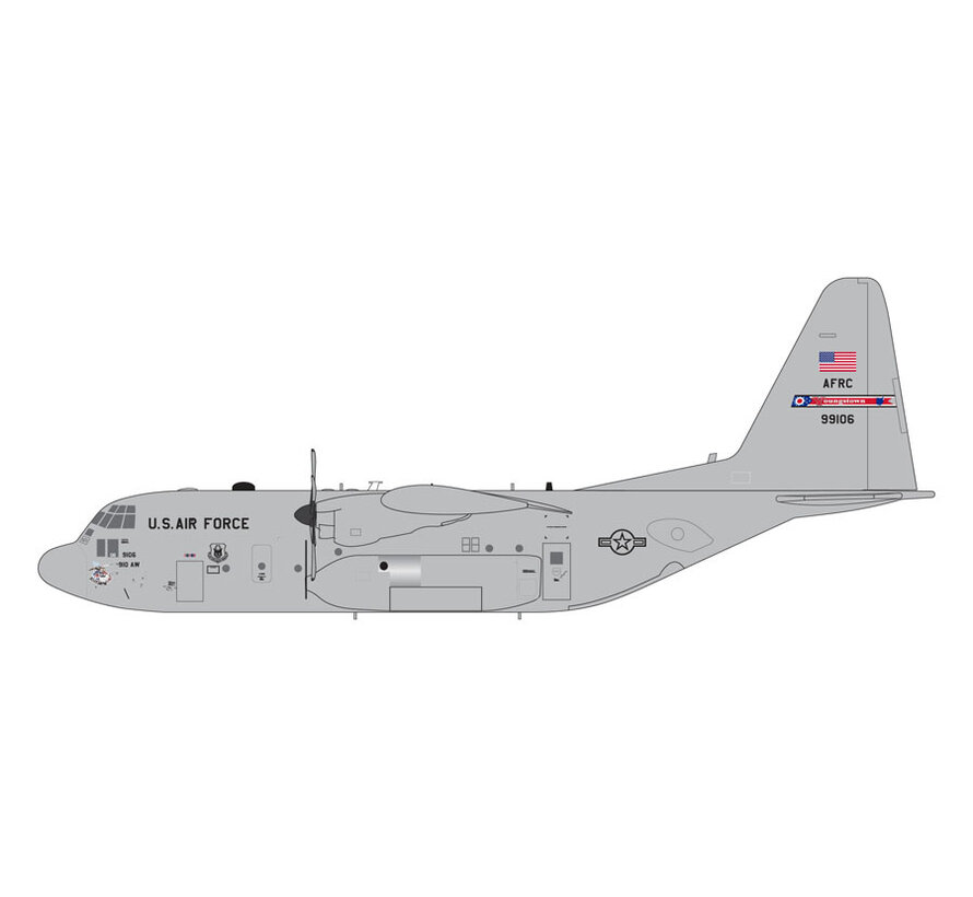 C130H U.S. Air Force 89 9106 Youngstown ARS, Ohio 1:200