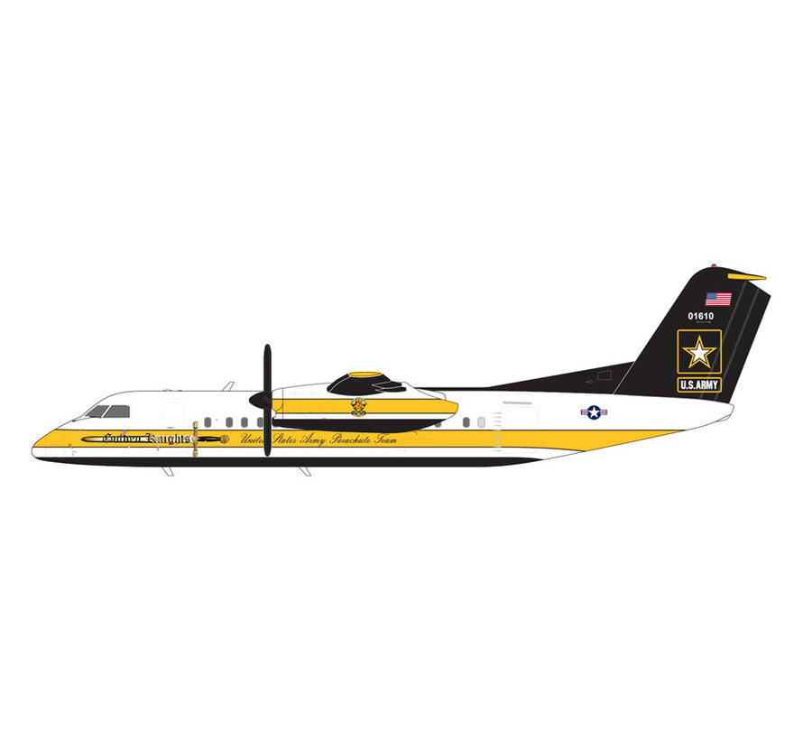 C147A (dash-8) U.S. Army 17 01610 "Golden Knights" Parachute Team 1:200