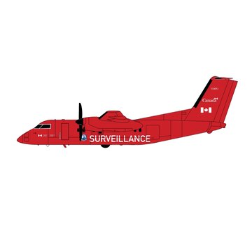3D Design Deck dash-8-100 Transport Canada Surveillance NASP C-GCFJ 1:400 (3d printed resin)