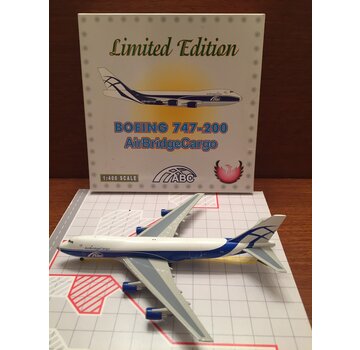 Phoenix Diecast B747-243FSCD AirBridgeCargo VP-BIA 1:400 *Collection Sale