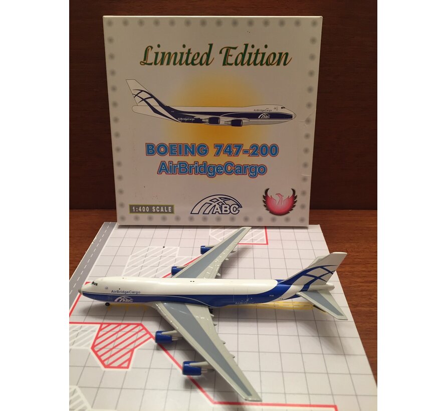 B747-243FSCD AirBridgeCargo VP-BIA 1:400 *Collection Sale