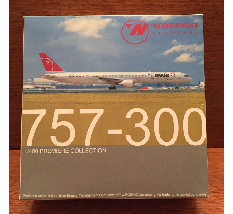 B757-351 Northwest/KLM 2003 c/s N590NW 1:400**Collection sale