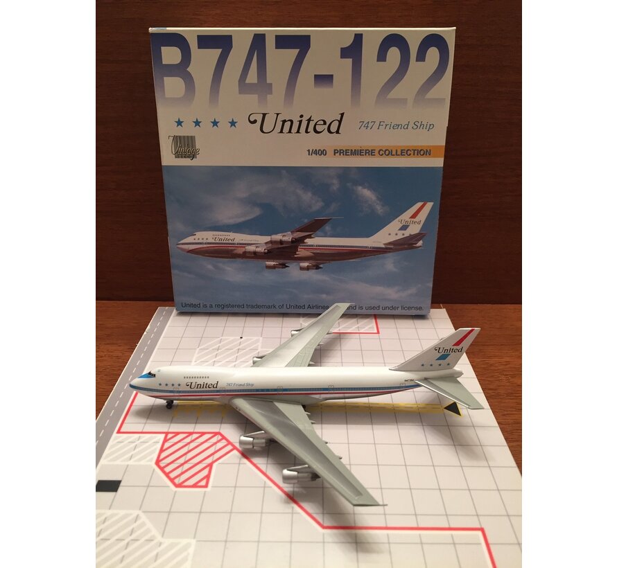 B747-122 UNITED  Friend Ship N473SU 1:400**Collection sale