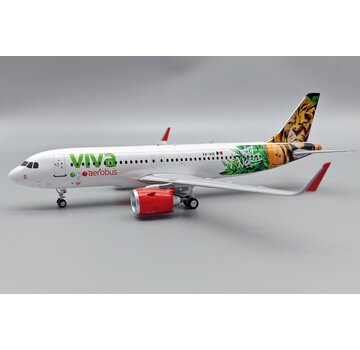 InFlight A320neo VivaAerobus XA-VIE 1:200 with stand
