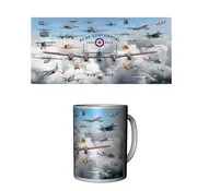 Labusch Skywear Mug RCAF 100 Legacy Collage Ceramic