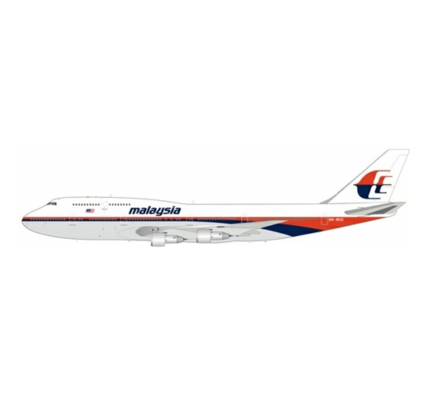B747-300M Malaysia Airlines 9M-MHK  1:200  +New arrival+