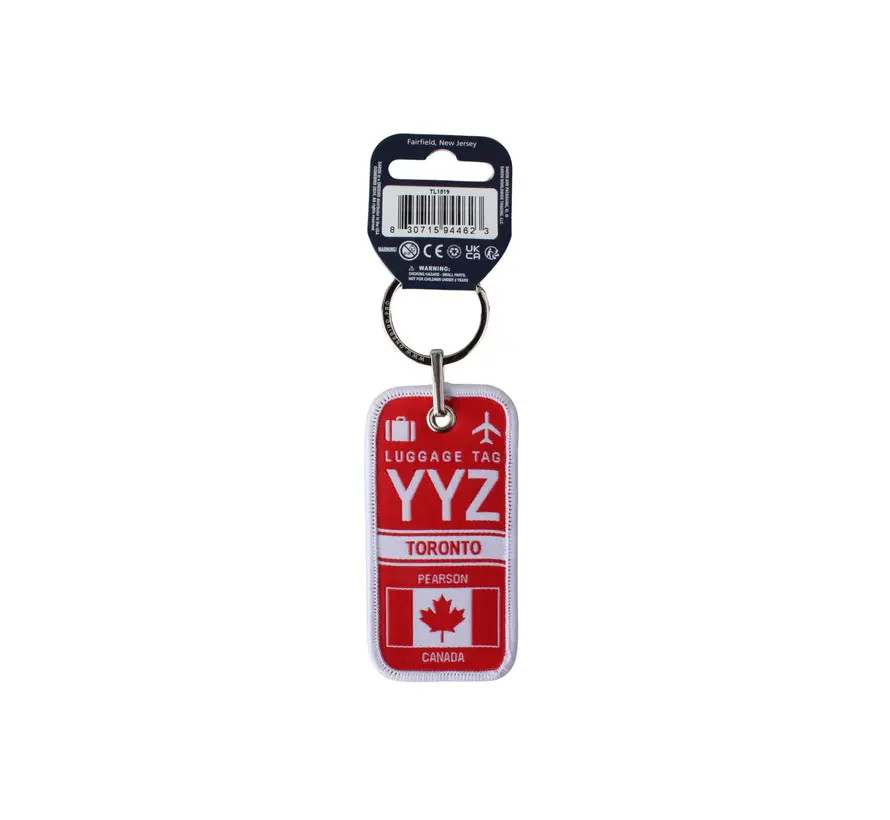 Airport Keychain YYZ
