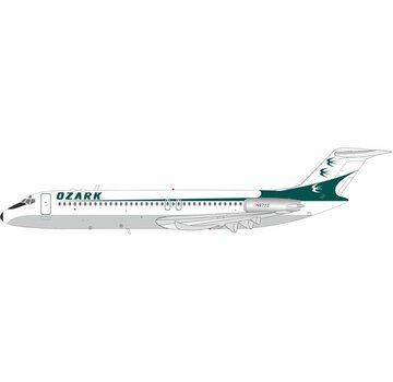 InFlight DC9-31 Ozark Air Lines N977Z 1:200 with stand *NEW ARRIVAL