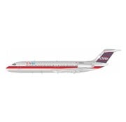 InFlight DC9-32 USAir red stripe blue tail N912VJ 1:200 with stand  +New arrival+