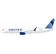 InFlight B737-900ER United Airlines blue evolution 2019 livery N53441 1:200 with stand  +New arrival+